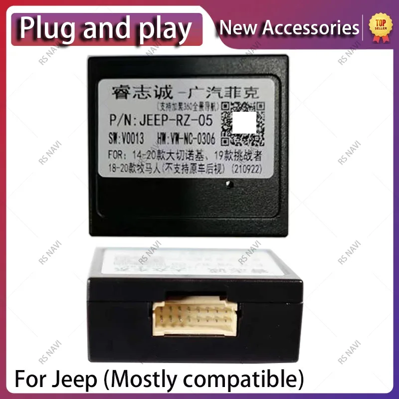 

Canbus Box Adaptor RZ-JP05 For Jeep Grand Cherokee 2008-2020 Wrangler 2018-2020 300C 2015-2017Cable Car Radio Android