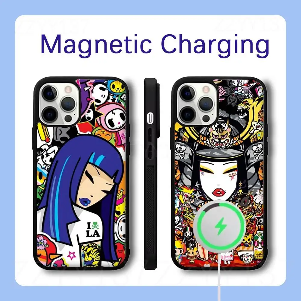 

Japan Tokidokis Phone Case For iPhone 17,16,15,14,13,12,11,Pro,Max,Plus,Air,Mini,SE Magsafe Magnetic Wireless Charging