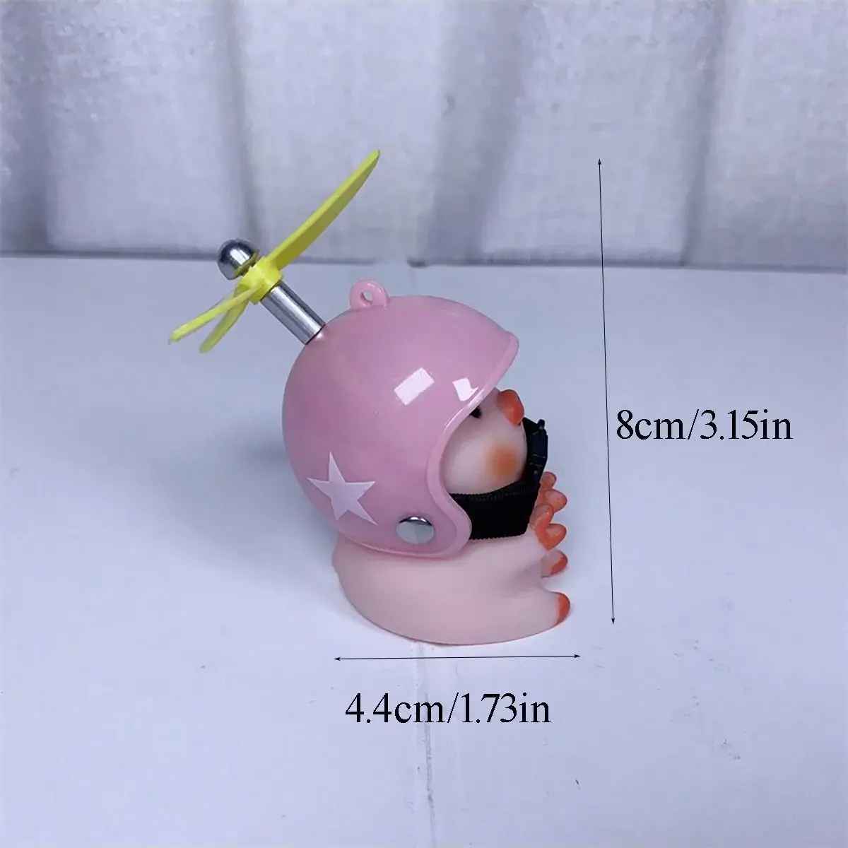 AliExpress NONE 1pc Pink Pig & White Star Helmet Decor For Personalized Bicycle Or Motorcycle Handlebar, Rubber Pig Gift
