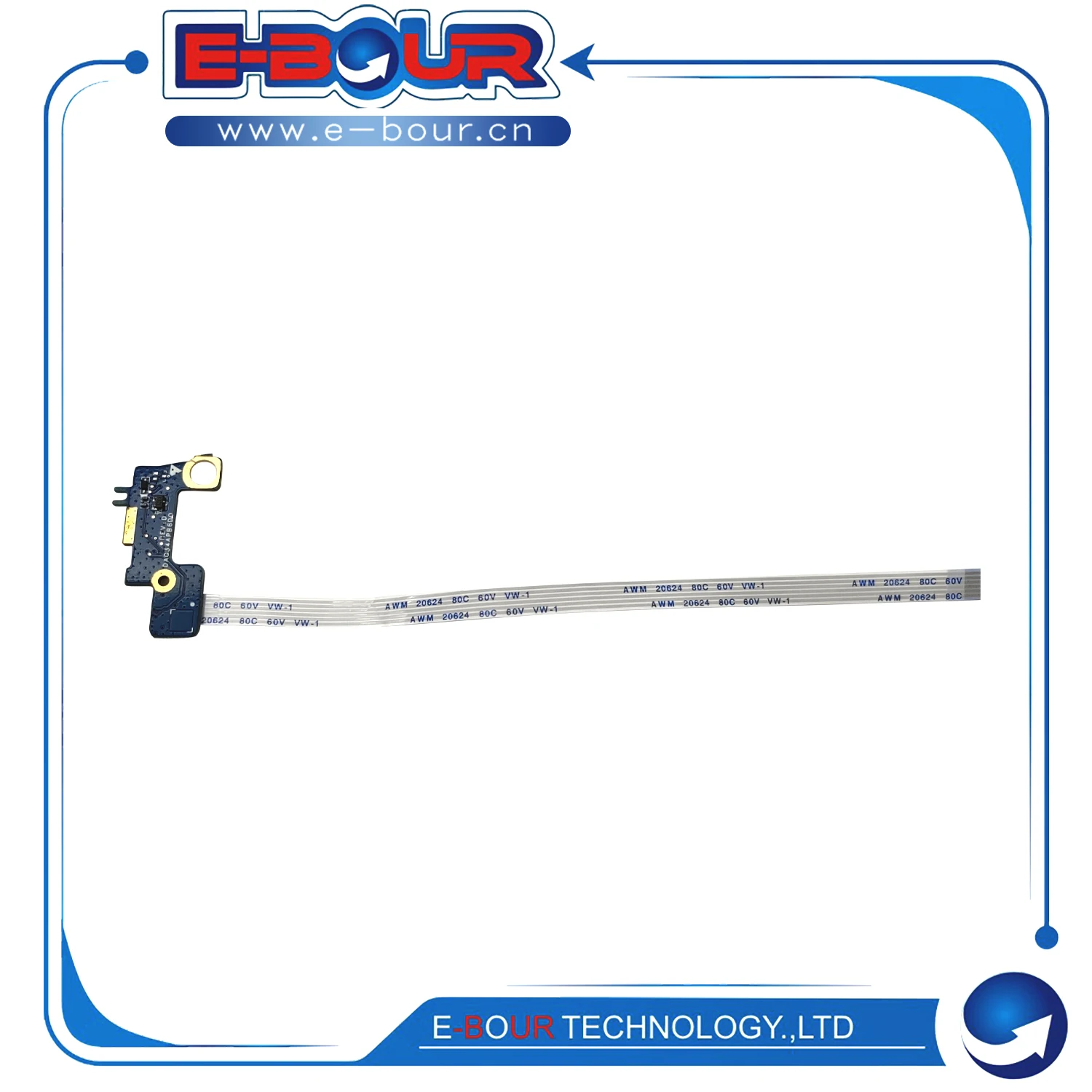 لوحة زر الطاقة مع كابل ، ملحق إصلاح الكمبيوتر المحمول ، H 15-AU ، سلسلة 15-AW ، 15-AU000NR ، DAG34APB6DO ، مفتاح التشغيل ، جديد