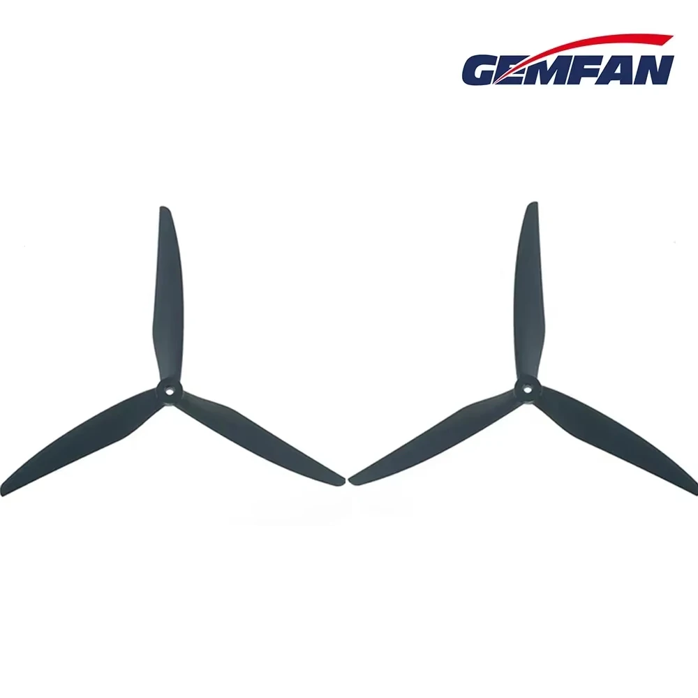 4Pcs(2CW+2CCW) Gemfan 1050 10×5×3 3-Blade Glass Fiber Nylon Propeller for Multirotor 10" FPV Cinelifter MarcoQuad