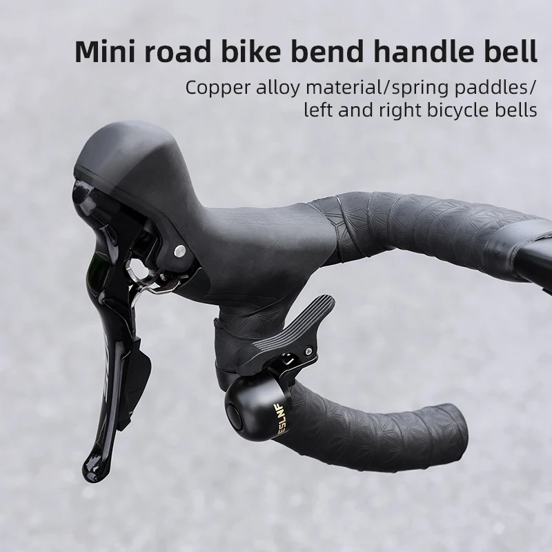 

120DB Loud Sound Portable Bicycle Bell for Road Bike Ring Crisp Warning Alarm Bike Handlebar Copper Alloy Ring Horn