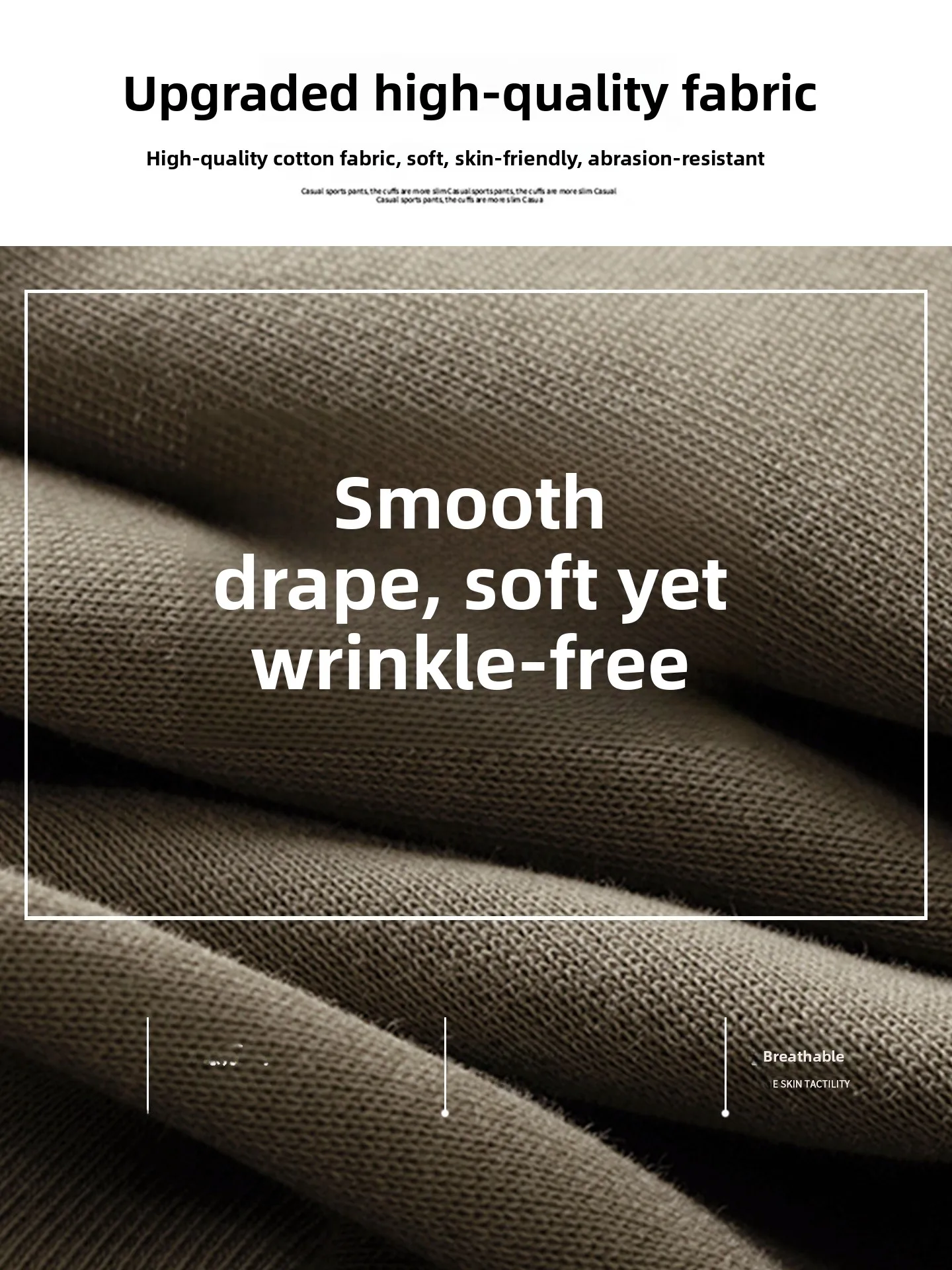 Pantaloni sportivi casual American Sle Pantaloni a gamba larga larghi drappeggiati a vita bassa da donna Primavera Autunno Nuovo arrivo Taglia piccola