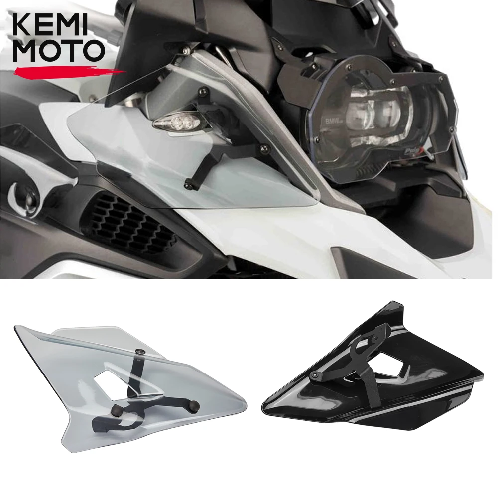 

For BMW R1200GS R1250GS Motorcycle Turn Signal Windshield R 1200GS LC Wind Deflectors R1250 GS ADV Windscreens F850GS Equipments