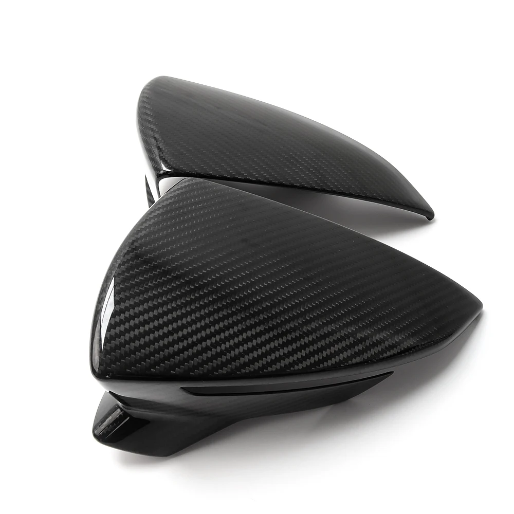 Car Mirror Cap For Seat Leon 5F MK3 2013-2020 Ibiza MK5 Arona 2017-2018 Car Side Rearview Mirror Cover Car Exterior Accessories