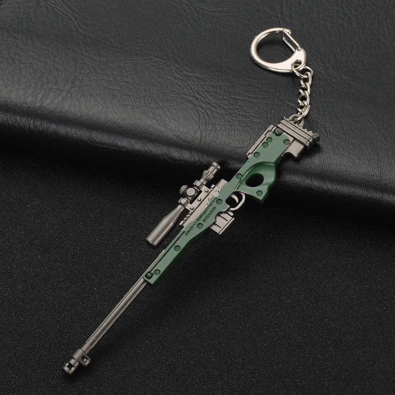 Spielzeugpistole Schlüsselanhänger Legierung Spielzeugpistole Modell Anhänger Auto Schlüsselanhänger Auto Schlüsselanhänger Herren Bestes Geschenk Veranstaltungen Schönes kleines Geschenk – Detail 16