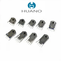 5Pcs HUANO Mouse Navigation wheel Encoder 5MM 7MM 9MM 10MM 11MM 13MM Decoder 1.74mm hole distance for all kinds mouse encoder