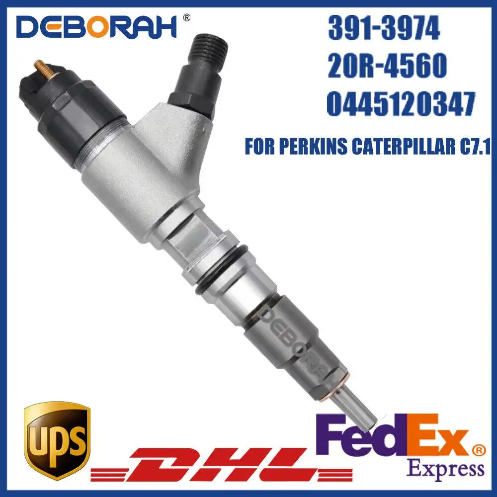 

0445120347 Diesel Fuel Injector 391-3974 20R-4560 for Caterpillar CAT C7.1 Diesel Engine