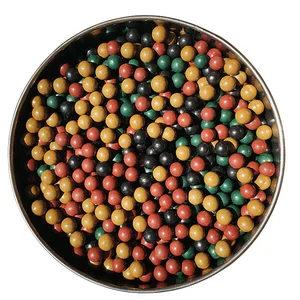 Multicolored safety mud ball, slingshot, ultra -hard ceramic ball, outdoor hunting slings, natural mud ball, competitive training 9 Main Seling Sales - №2