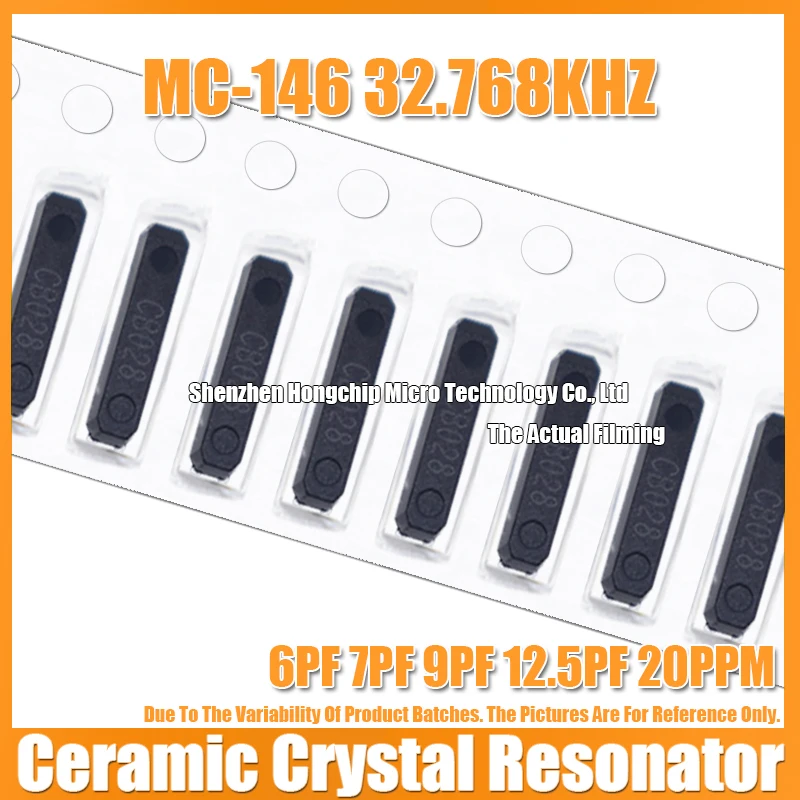 10PCS MC-146 32.768KHZ 12.5PF 20PPM Q13MC1462000200 7014 SMD Passive Quartz Crystal Resonator Low Load Clock Oscillator 4PIN