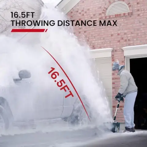 10 best sales elektrisk snöskyffel - №5