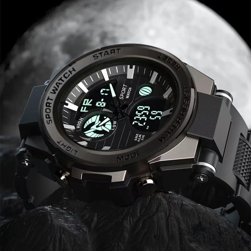 Electronic Watch Mens High Beauty Handsome Junior High School Students Multi functional Youth Outdoor Sports
