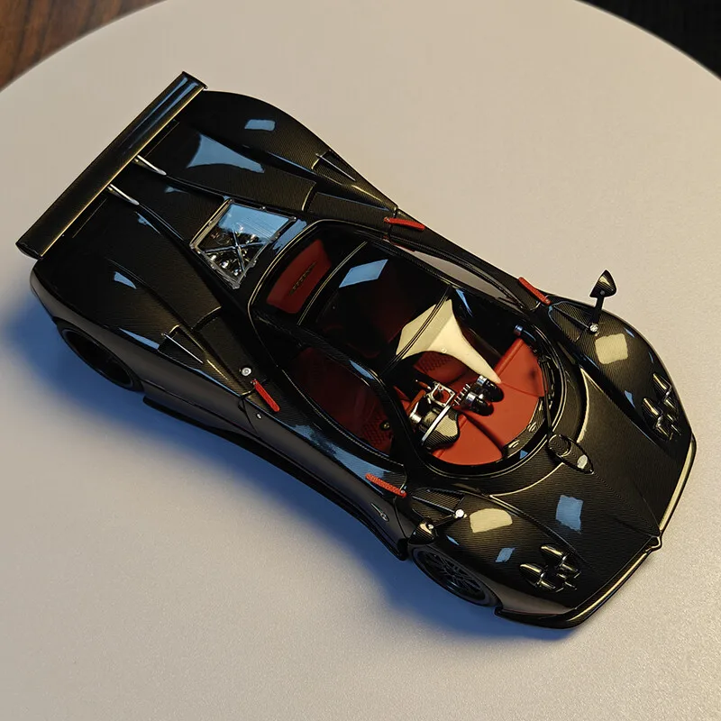 Масштабная модель автомобиля Pagani Zonda F 2005 года (1:18) с выставки в Женеве, коллекционная, подарок, игрушка