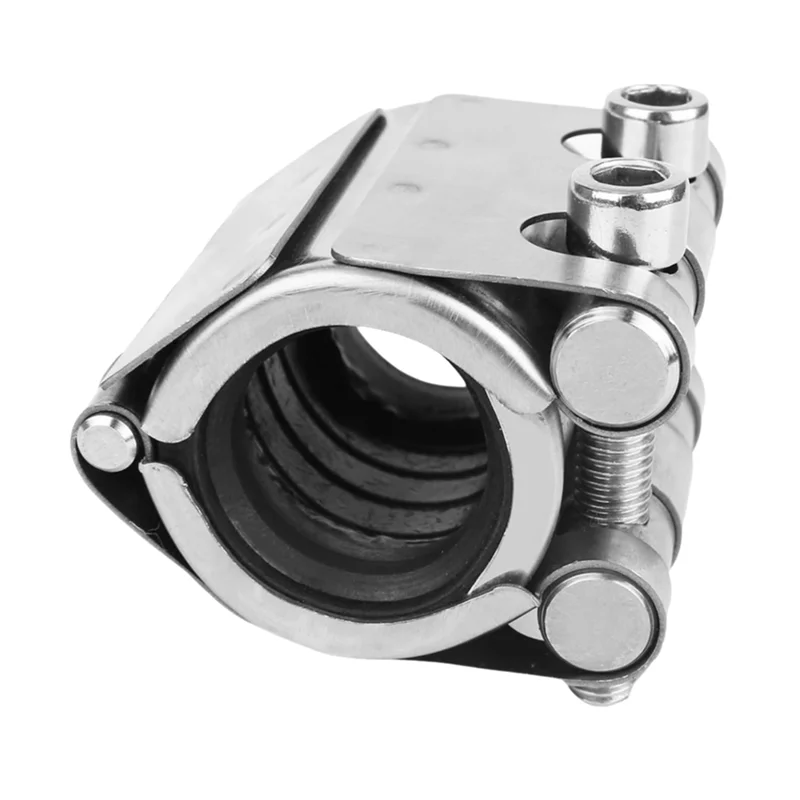 パイプ修理クランプキット - プラスチック&金属パイプ用パイプカップリングクランプ、緊急義務リークシーラー-BAAQ