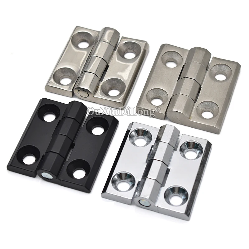 

10PCS 304 Stainless Steel/Zinc Alloy Industrial Equipment Hinges Distribution Switch Cabinet Door Hinges Electric Cabinet Hinges