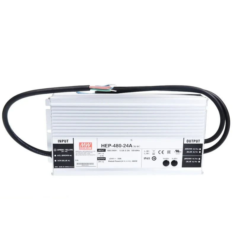 

Original MEAN WELL 480W Switching Power Supply for Harsh Environment HEP-480-24A HEP-480-36A HEP-480-48A HEP-480-54A