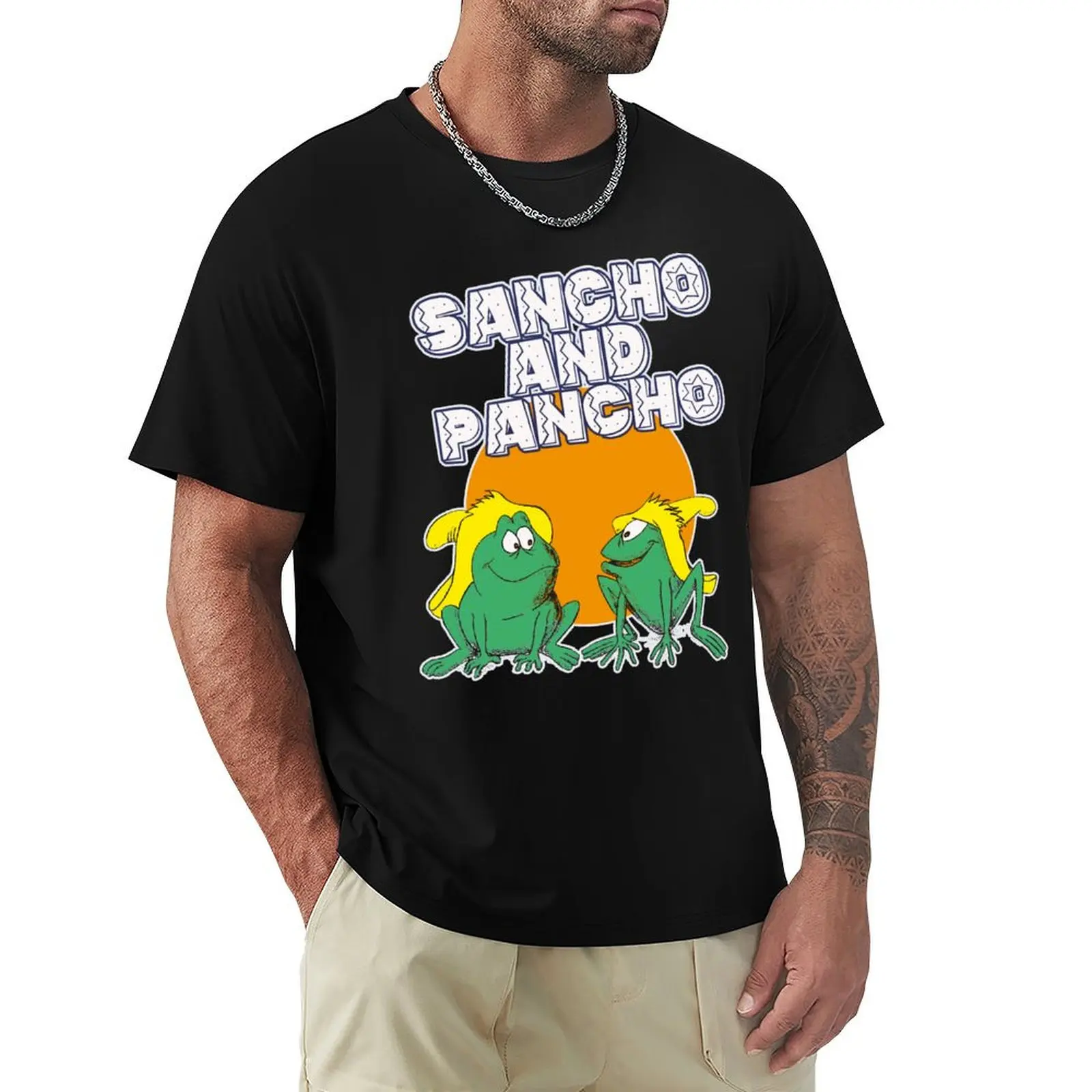 Sancho y Pancho, camiseta de la serie animada, camiseta ligera para deportes al aire libre