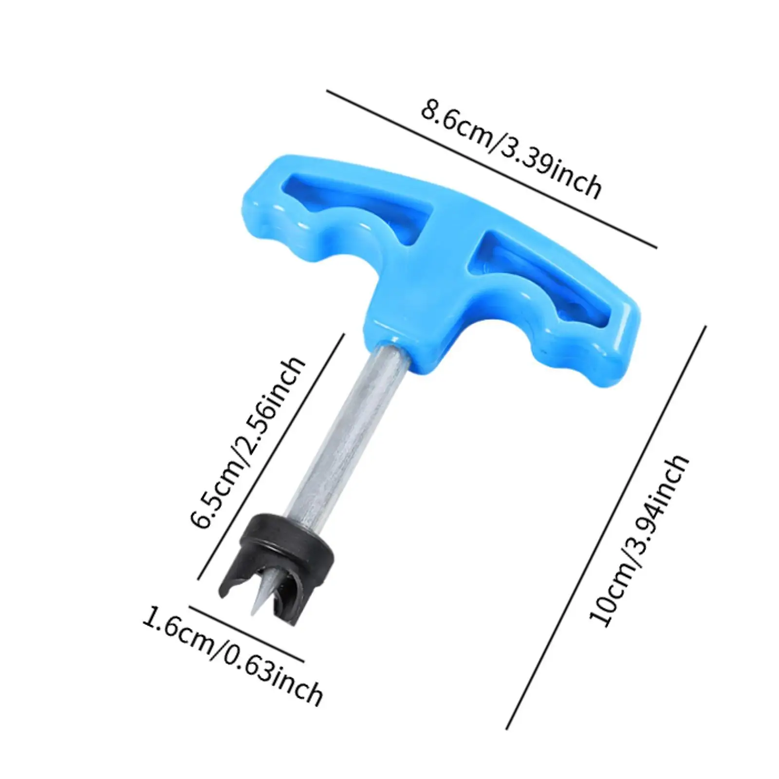 Practical T Shaped Hose Punch Drip Irrigation Hole Opener for Outdoor Faucet Garden Watering Tools