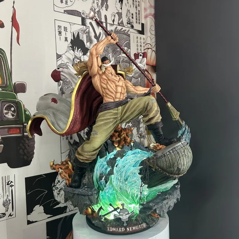 

One Piece Figures Model 75cm LX Edward Newgate Action Figure GK Statue White Beard Figure Peripheral Toys PVC Collectible Dolls