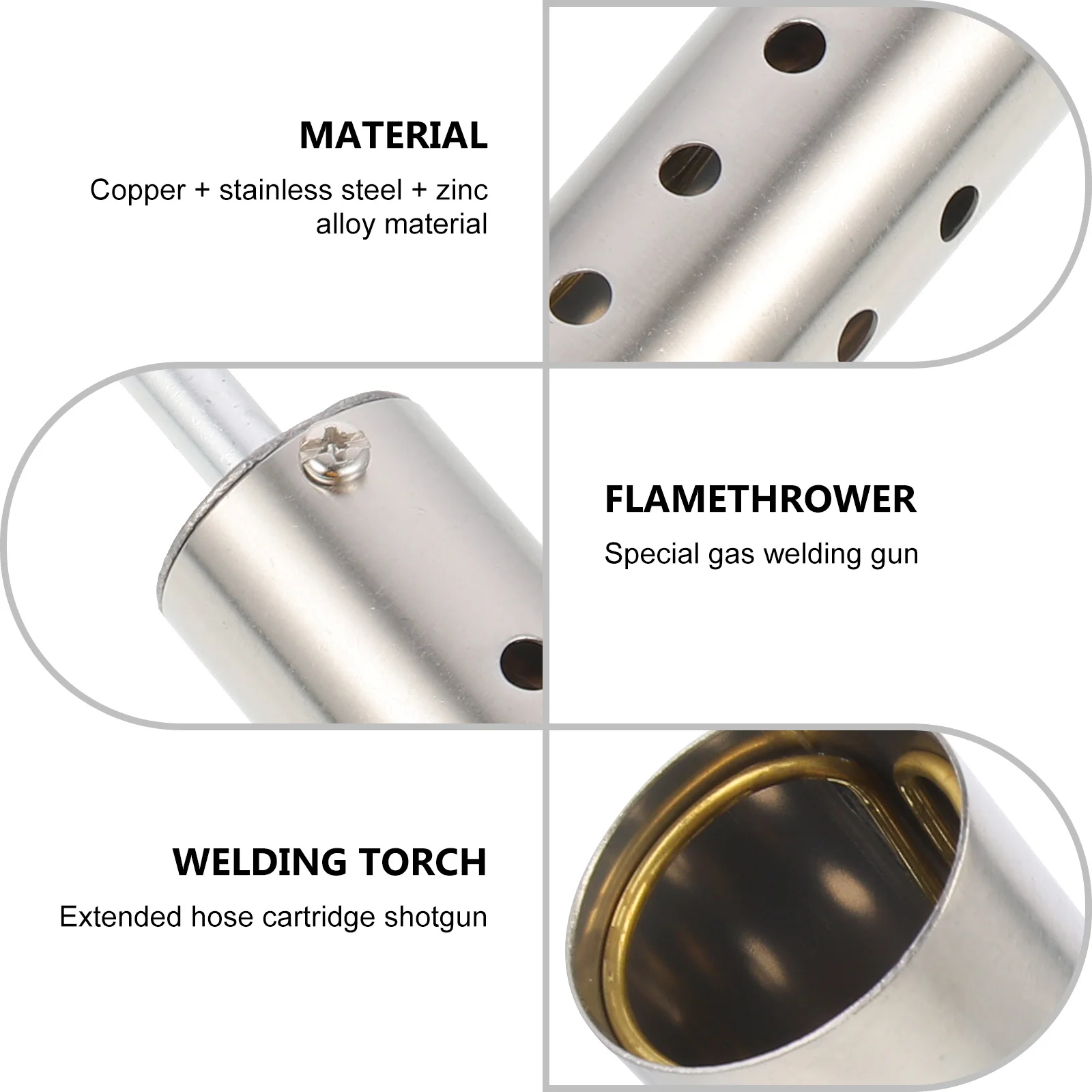 في الهواء الطلق البروبان الشعلة الموقد المعادن شعلة لحام الاعشاب الموقد تمديد طول المحمولة خفيفة الوزن مقبض مريح دائم