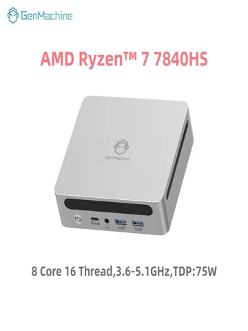 Genmachine ryzen 7 7840hs - купить недорого | AliExpress