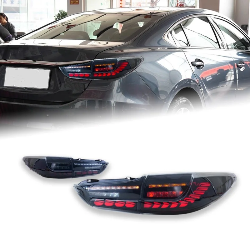 

Задний фонарь автомобиля для Mazda 6 Atenza 2014-2019, модифицированный светодиодный фонарь запуска, указатель поворота