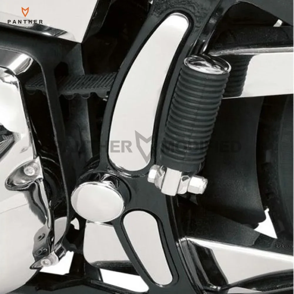 

Хромированный комплект вставок для маятника мотоцикла, чехол для Harley Softail FLS FLSTN FXSTC 2008-2016