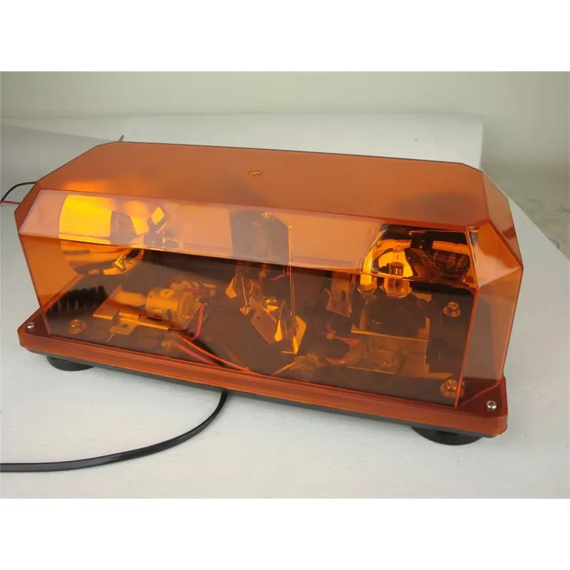 Amber Mini Emergency Rotary Warning Strobe Special Vehicle