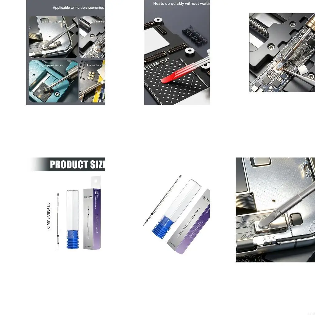 Replacement Soldering Iron Tip for T03 Series, Fine Tip for Small Joint Circuit Soldering and Detail Repair Tasks M4YD