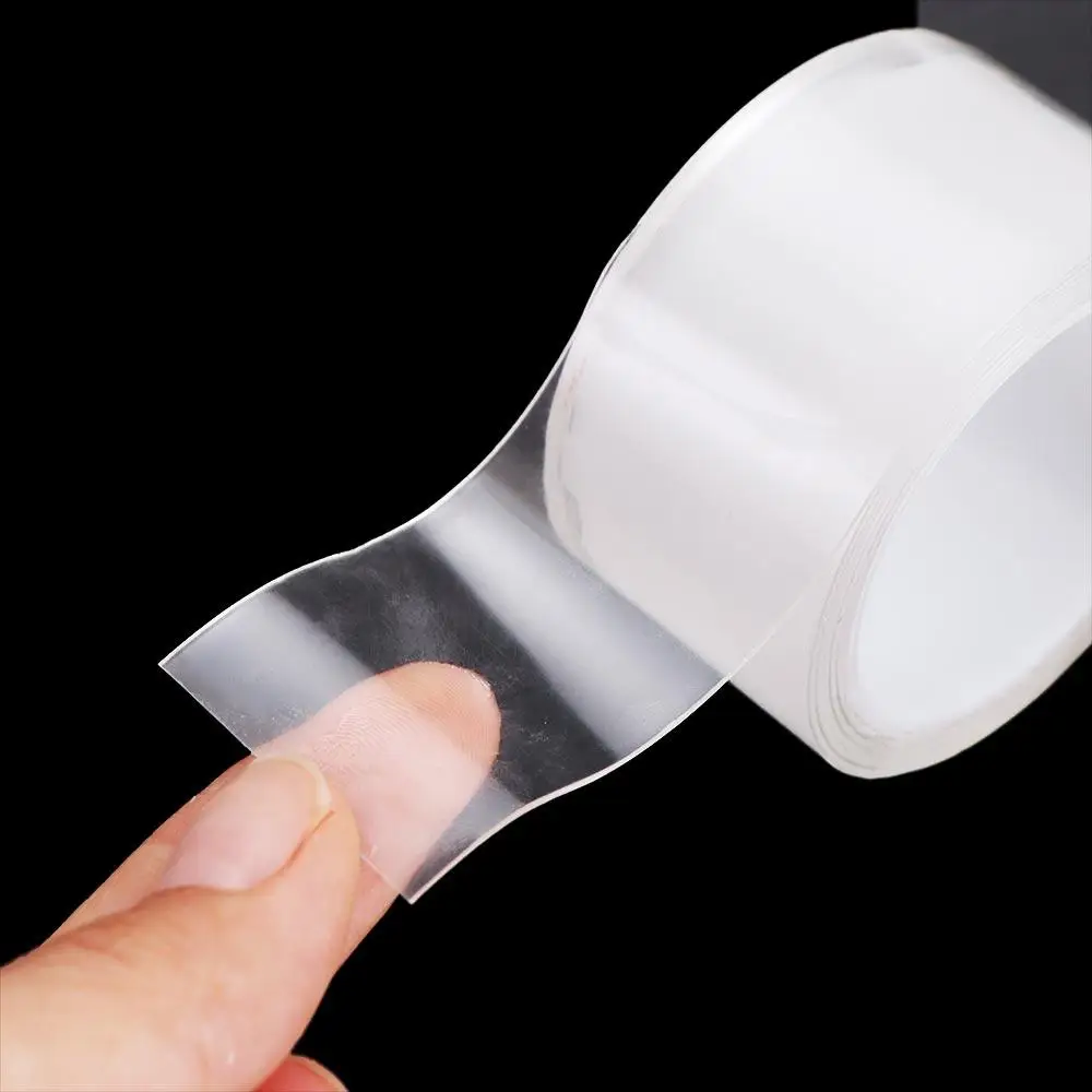 Double Sided Tape Nanos Tape Bubble Maker Kits Transparent Reusable DIY Balloon Blowing Tape Nano Tape Waterproof