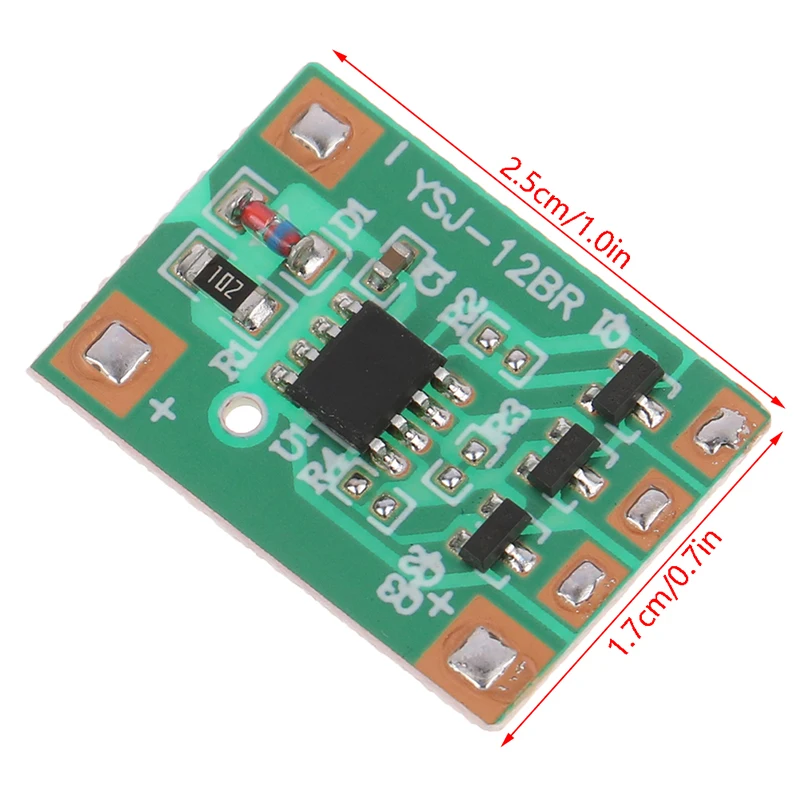 3V6V12V Slow Breathing Light Module 3-way 300mAh Light with Slow Flashing Light Gradually on And Off Chip