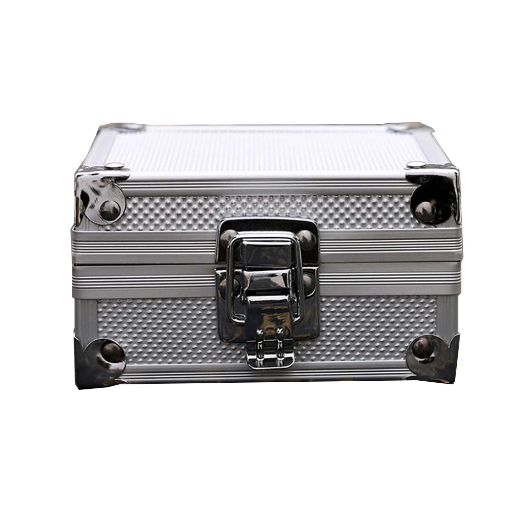 

Aluminum Alloy Case Compact Kit Container Easy Clean Carry Storage for Tattoo Machine Accessories Safe Material Long Use