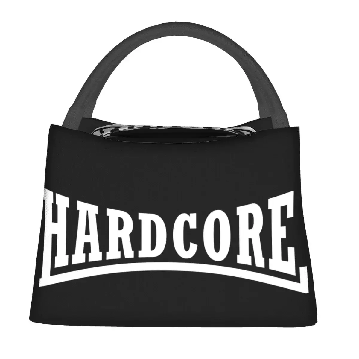 Hardcore Lunch Bags Insulated Bento Box Resuable Lunch Tote Picnic Bags Cooler Thermal Bag for Woman Girl Travel