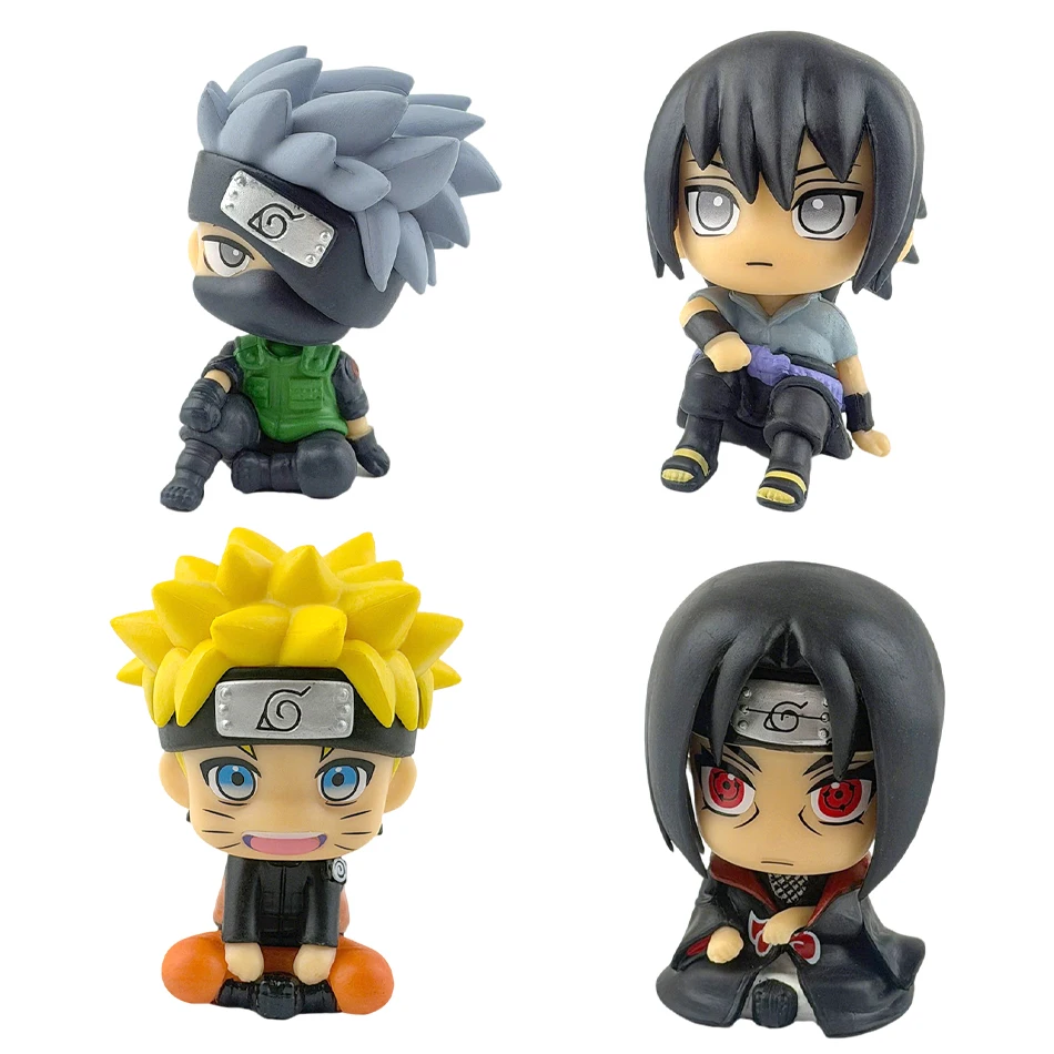 Anime Naruto Nette Sakura Haruno Gaara Sitzhaltung Cartoon Action FigureModell PVC Kinder Spielzeug Auto Dekoration Geschenk – Detail 5