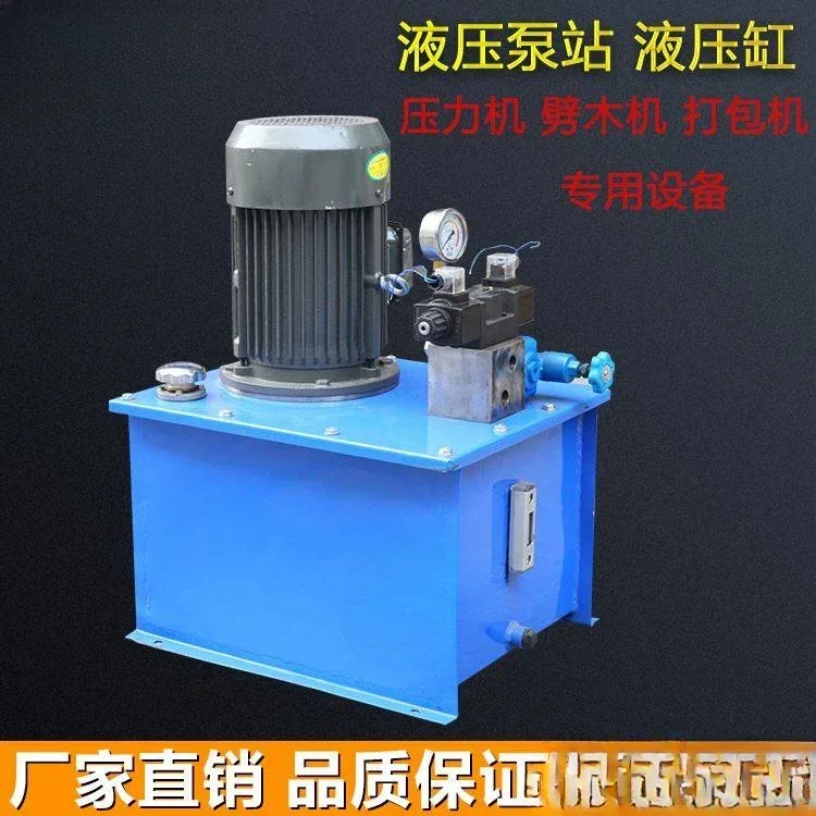 

Hydraulic Pump Station Assembly Freight Ladder Platform Solenoid Valve System Cylinder