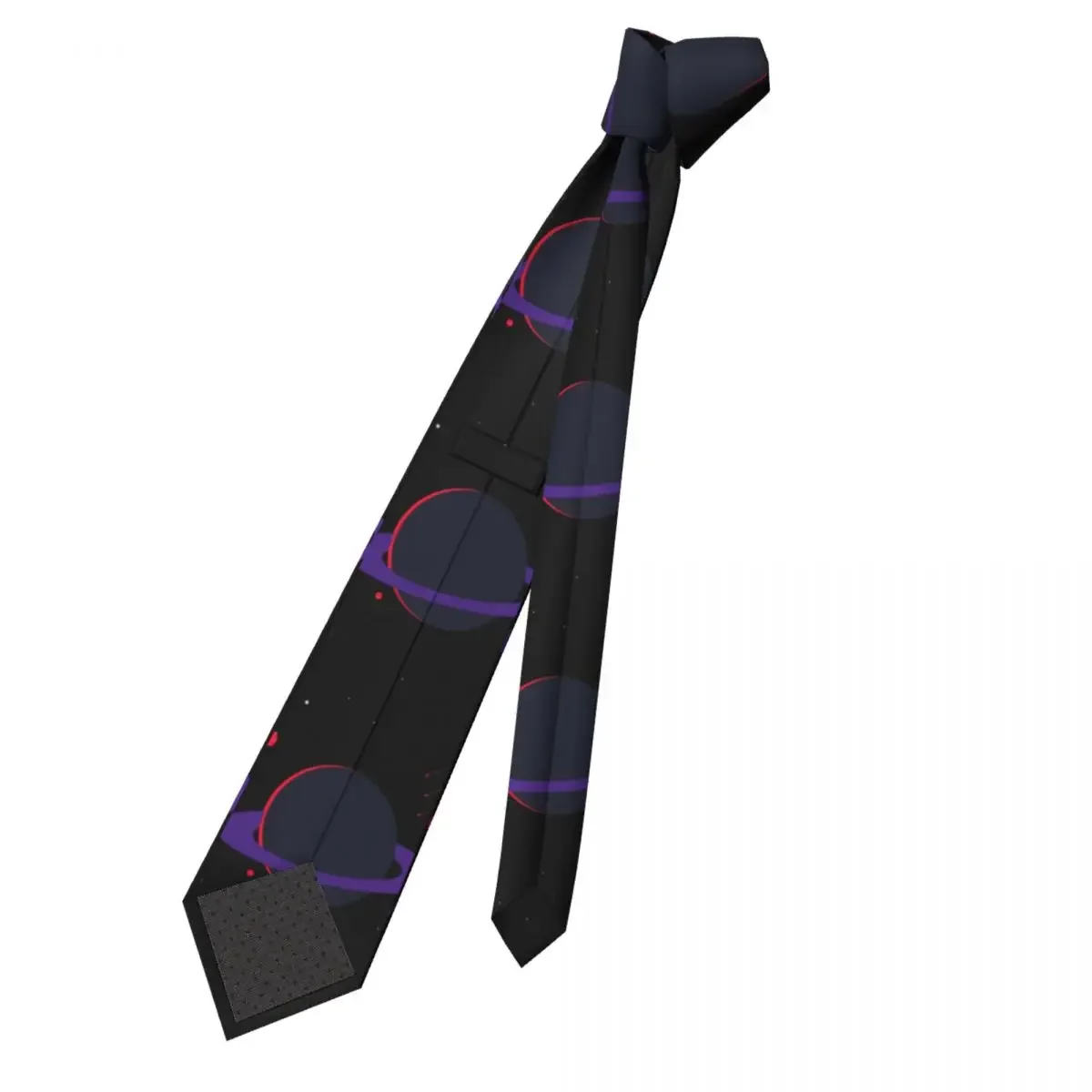 Planet Men Neckties Fashion Polyester 8 cm Narrow Universe Galaxy Neck Tie for Mens Accessories Gravatas Office