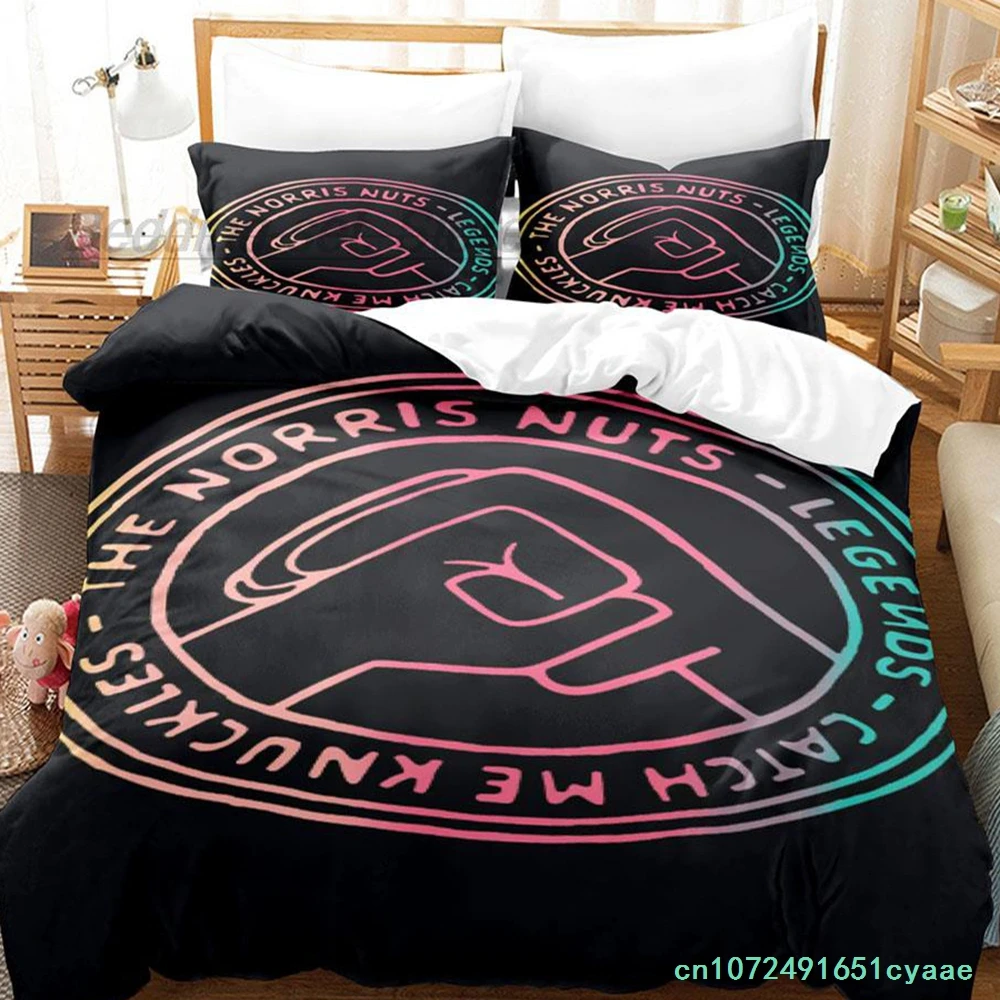 The Norris Nuts Bedding Set Single Twin Full Queen King Size Bed Set Aldult Kid Bedroom Duvetcover Sets 3D Print 2022 New