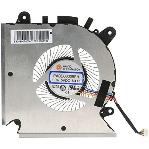 Ventilador de refrigeración para MSI GF63 MS-16R1 MS-16R2 PABD08008SH N413 E 322500300 A
