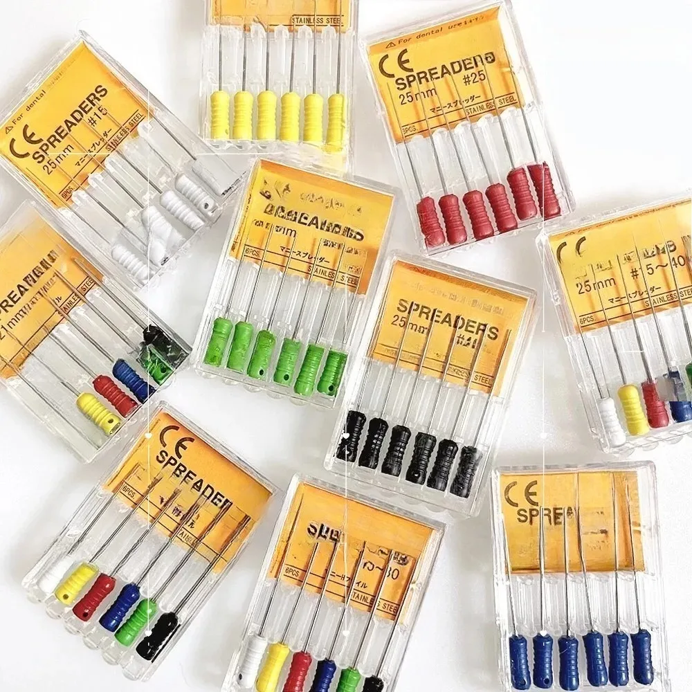 Dental Root Canal Filler Mani Lateral Condenser 02 Taper 6pcs/Box Endodontic