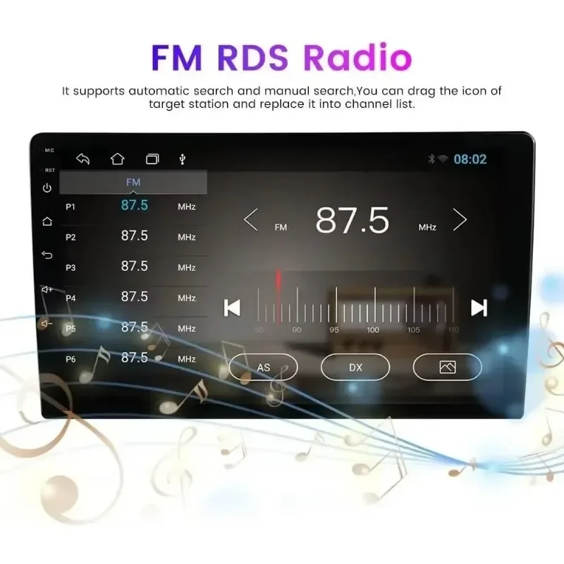 أندرويد 13 راديو السيارة ستيريو 9 "4-Core اللاسلكية السلكية تشغيل السيارة أندرويد السيارات لتحديد المواقع والملاحة لتويوتا سيينا 2011-2014 Biorunn #6