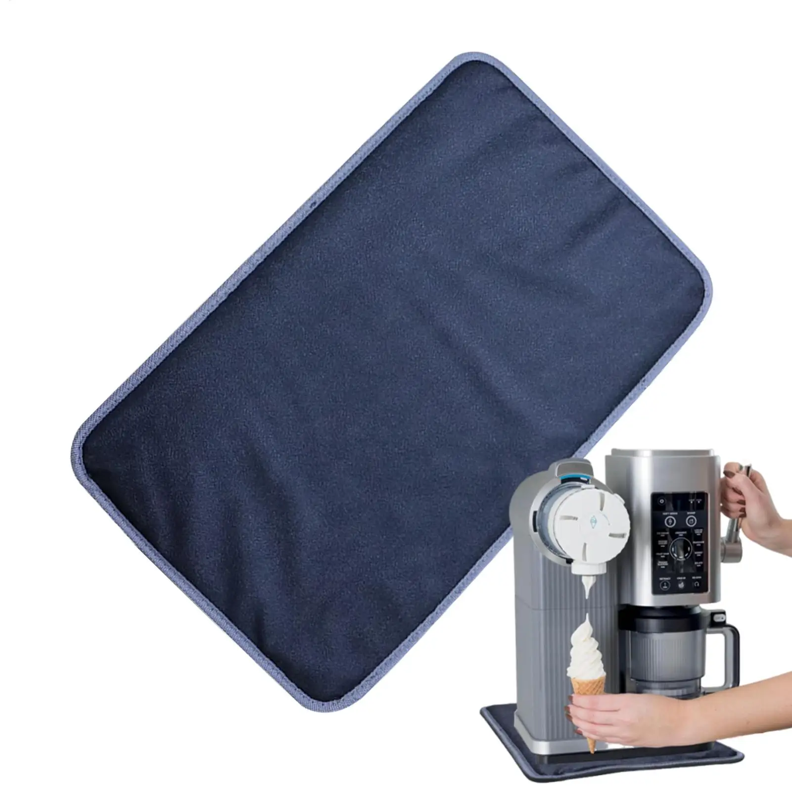 

Ползунки для кухонной техники, нескользящая подушка, раздвижной коврик для приготовления мороженого для кухни, дома, бара, кафе, магазина, защита