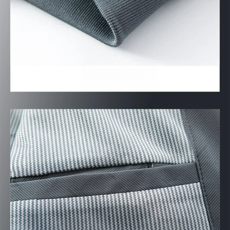 Classics Baseball Jacket Man Business Trendy Windproof Waterproof Jackets Spring Autumn Loose Fit Lightweight Breathable Coats