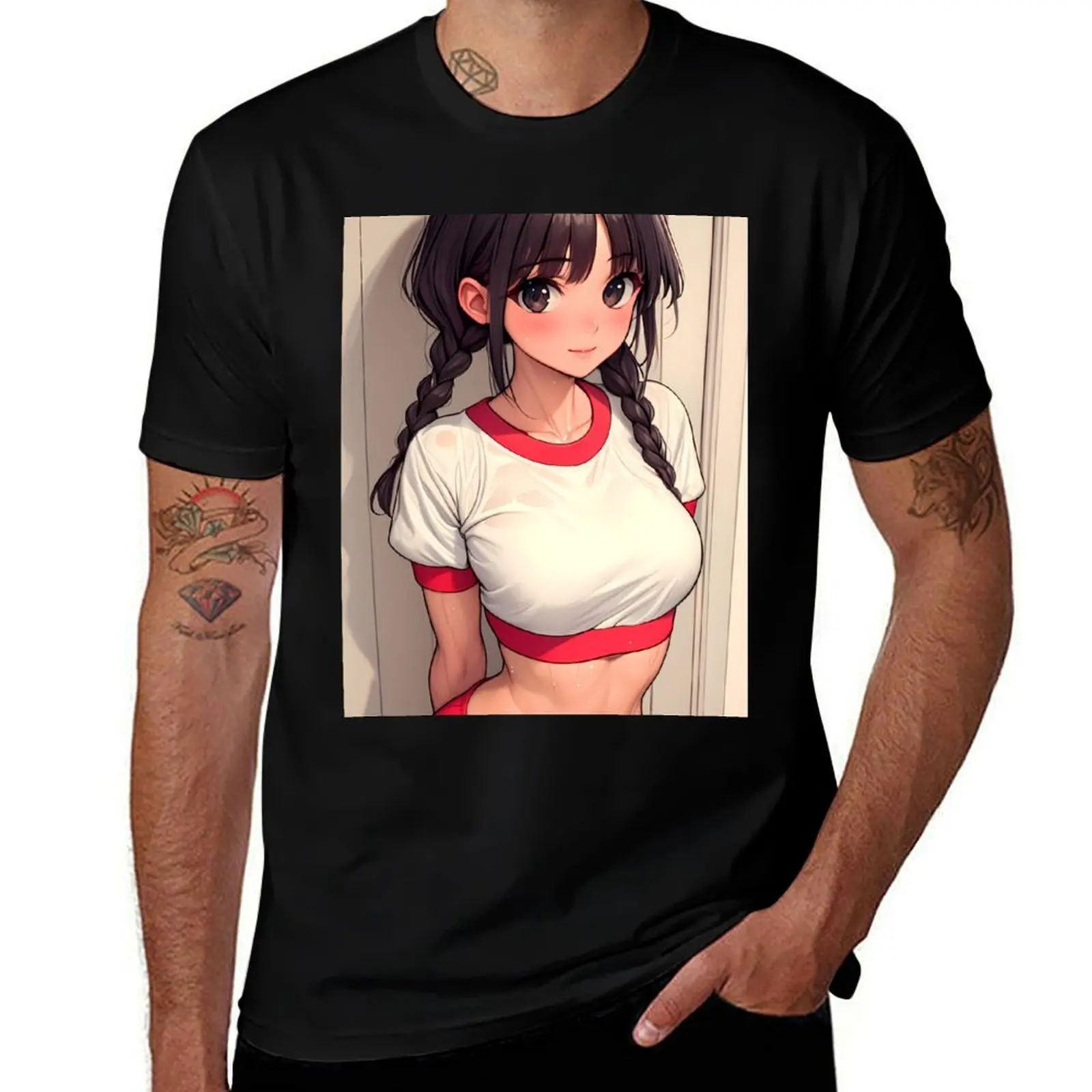 

Yuuki Alice Zuberg Sword Art Online Anime Girl Blue Jacket Shower Scene T-Shirt anime tshirt T-shirts man mens t shirts pack