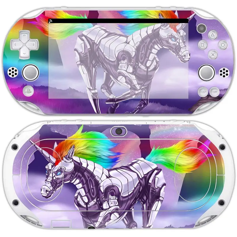 Stylish Design Vinyl Decal Skin Sticker For PSP Vita2000 Gaming Console Cute cartoon style customized