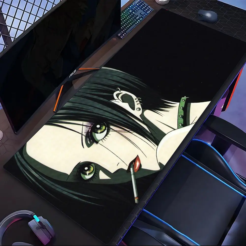 

Коврик для мыши Girl Nana Osaki, коврик для мыши для планшета, ноутбука, xl, настольный коврик для мыши, милый коврик для мыши с HD-печатью, игровой коврик для клавиатуры, csgo Player, 90x40 см