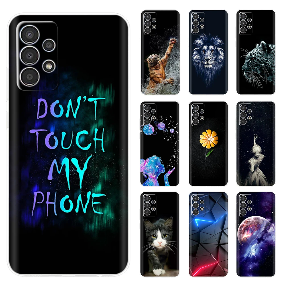 For Samsung A52 A52S Case Cute Cat Butterfly Cover Soft Silicone Phone Case For Samsung Galaxy A52 4G A52S 5G Fundas Full Bumper