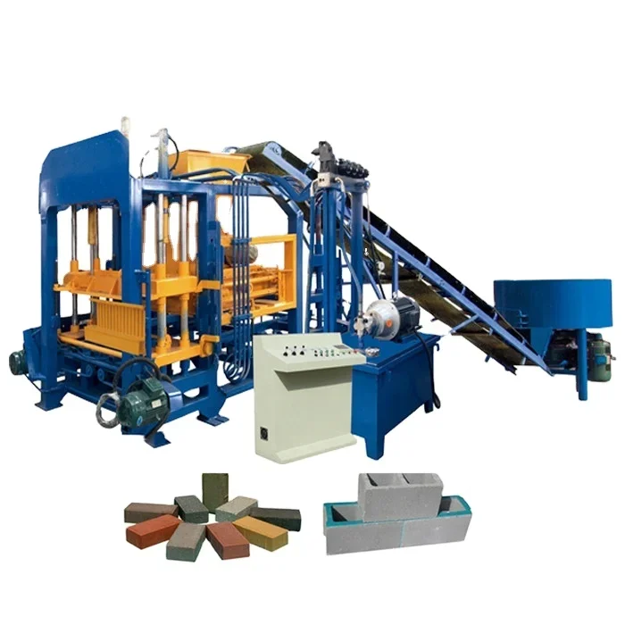 YG Cost Effective QT4-15 Automatic Interlocking Small Manual Business Ideas Indian Videos Brick Making Machine Price