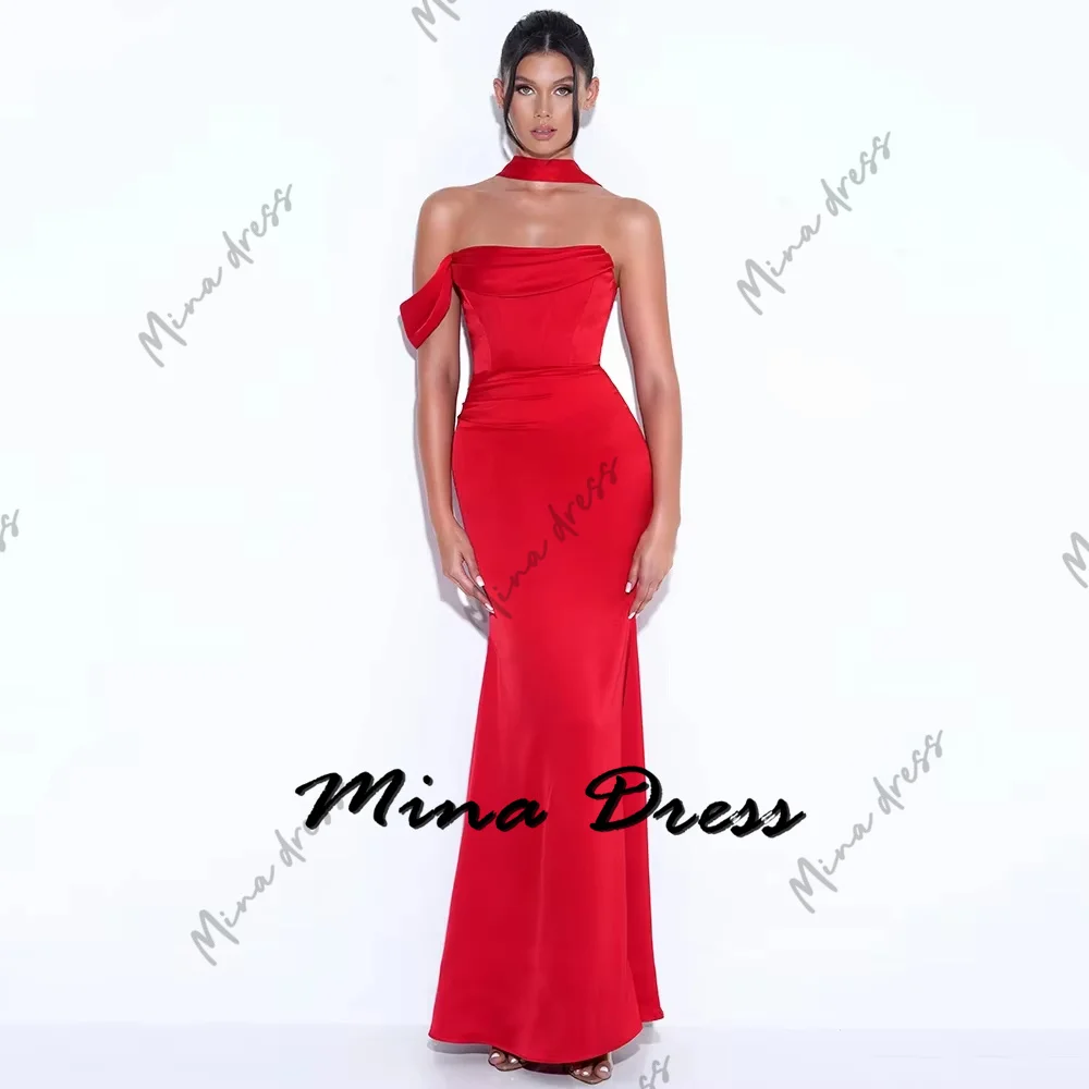 

Mina Customized Evening Gowns for Special Occasions Simple and Elegant Formal Dress Es Informal Wedding Guest Dress Women Party