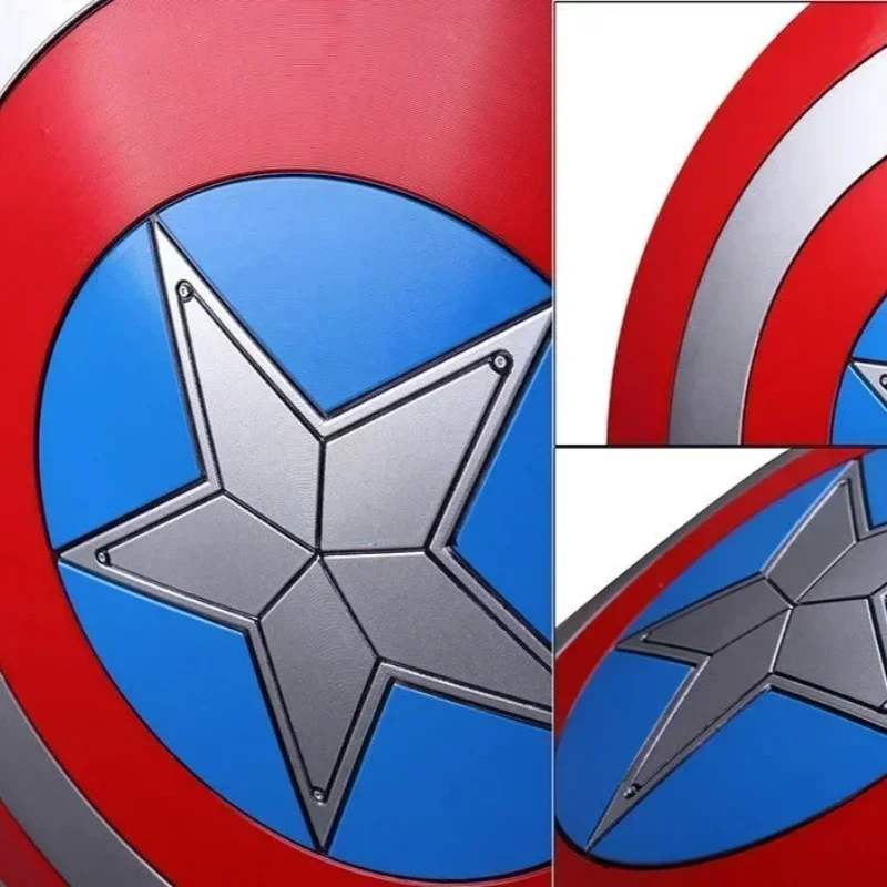 

2026 IN stock 1:1 Scale 60cm full Captain America Shield Version Unpainted Painted prop Costume party cosplay birthday gift