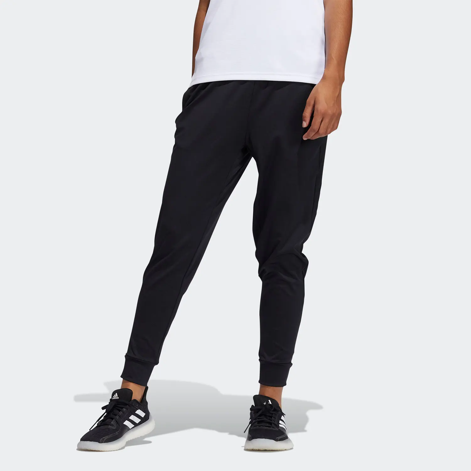 Adidas Authentic New Women's High Waist Training and Fitness Knitted Pants GL0684